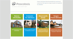 Desktop Screenshot of pascobois.fr