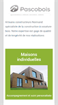 Mobile Screenshot of pascobois.fr